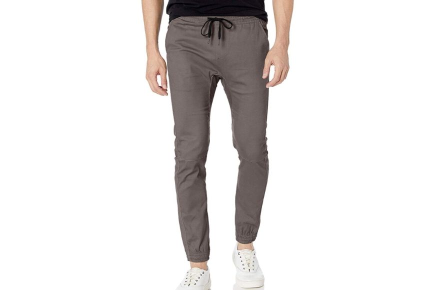 Brooklyn athletic men’s twill jogger pants.