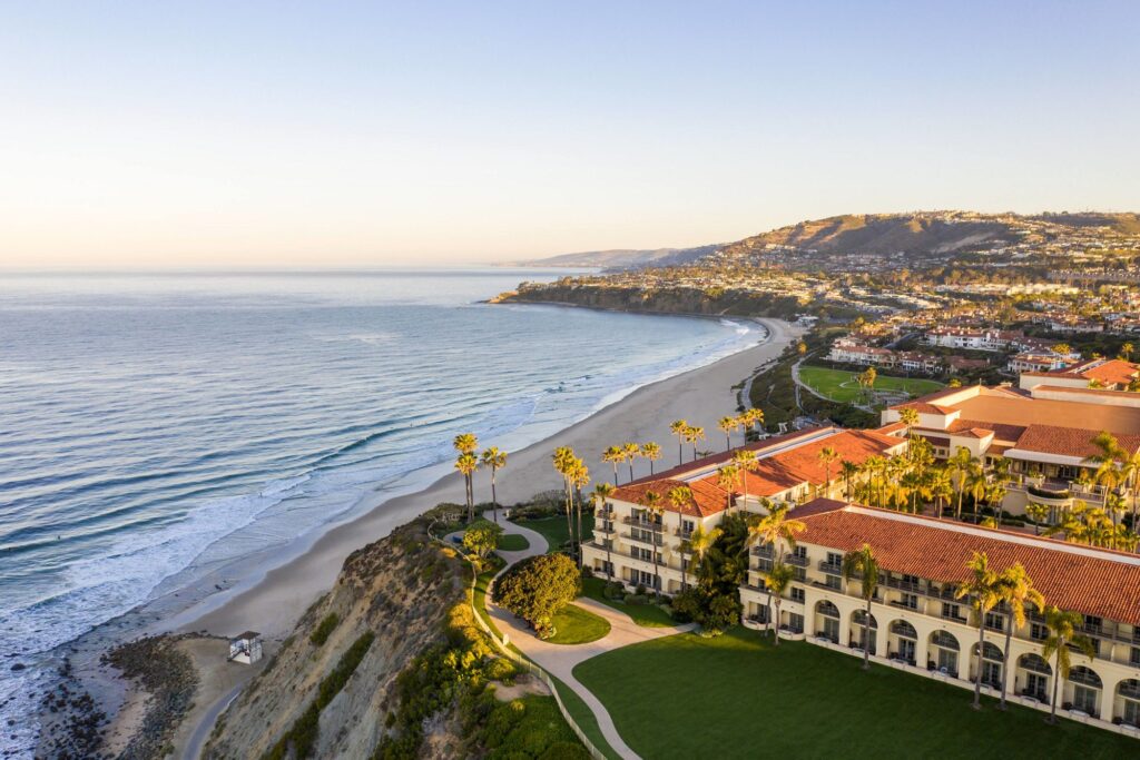 Aerial view of the The Ritz-Carlton Laguna Niguel