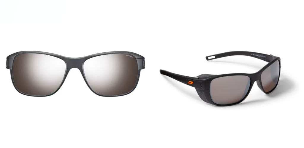 Two angles of the Julbo Camino Spectron 4 Sunglasses